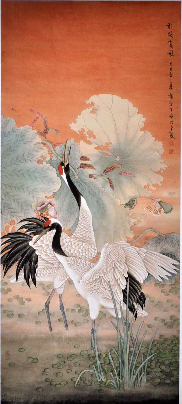 引颈高歌图