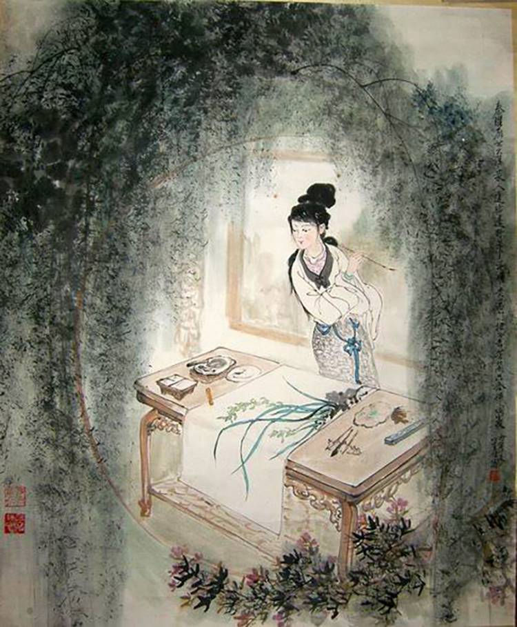 人物画---仕女